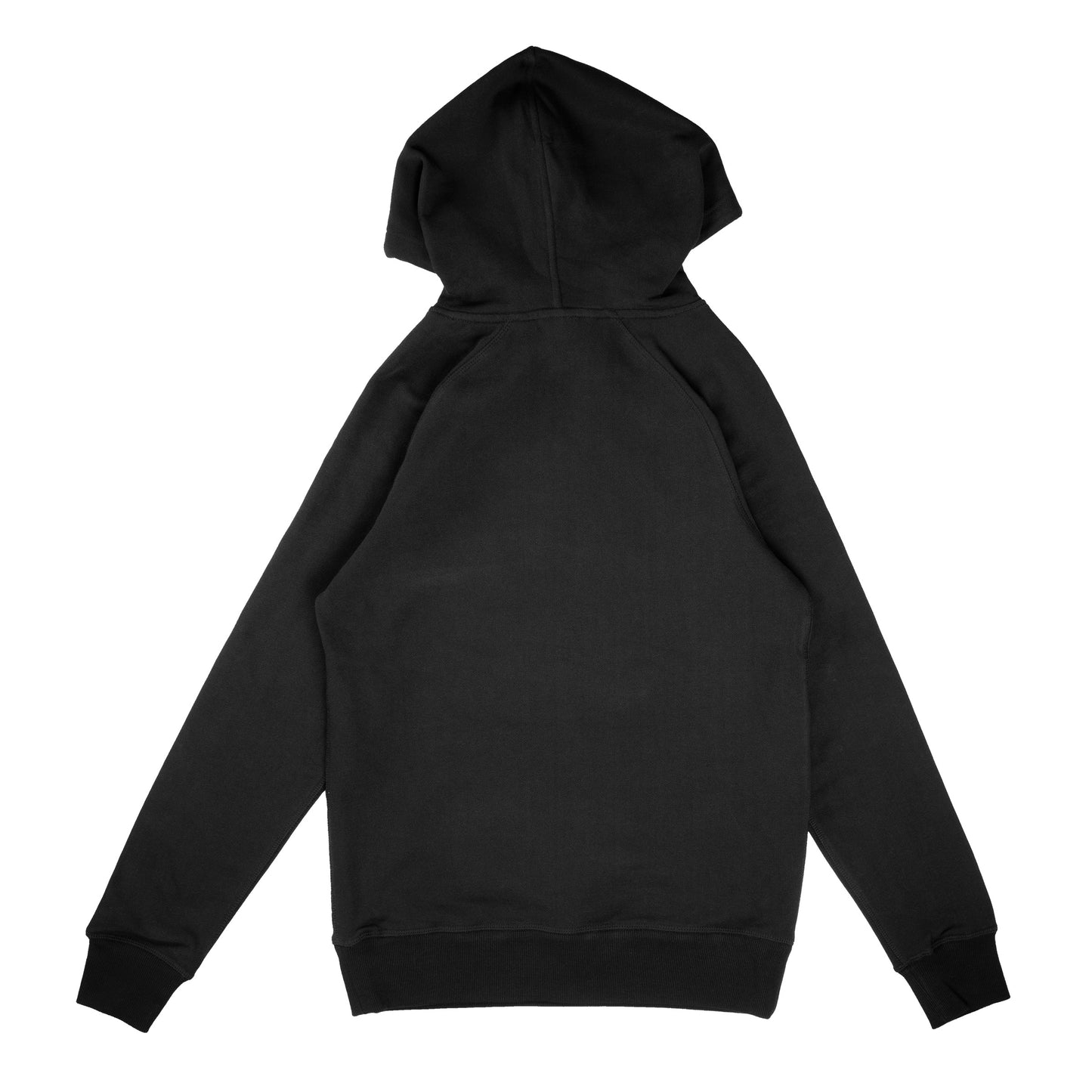 VR French Terry Hoodie - White Wordmark (Black)