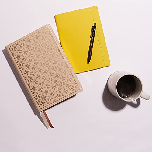 NET, Abide Bible, Stone (Leathersoft)