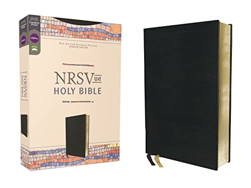 NRSVue, Holy Bible, Black (Leathersoft)