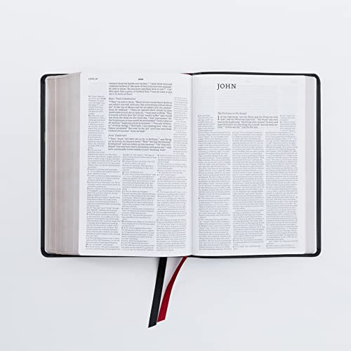 NET Bible, Full-notes Edition, Leathersoft, Black, Comfort Print: Holy Bible
