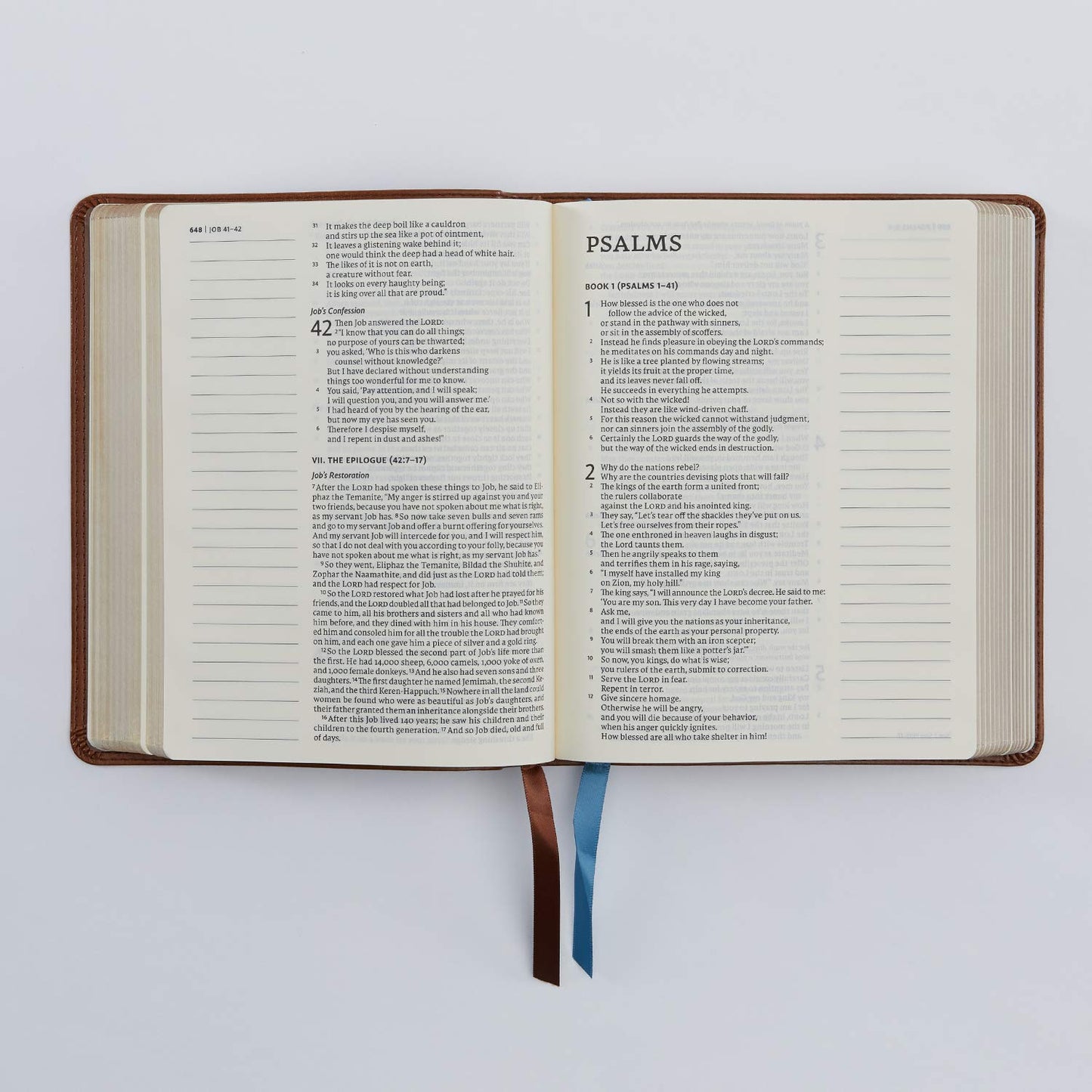 NET Bible, Journal Edition, Brown (Leathersoft)