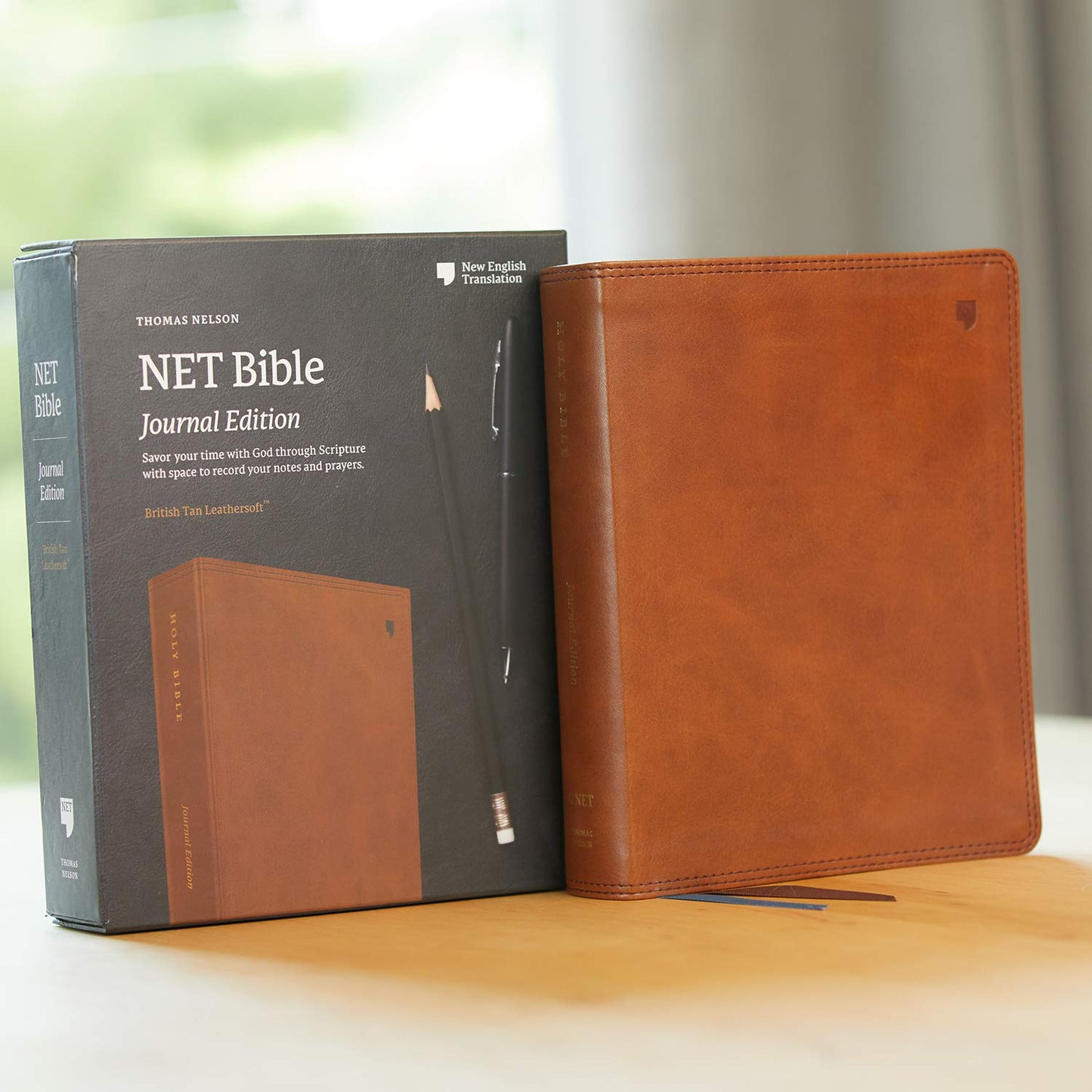 NET Bible, Journal Edition, Brown (Leathersoft)