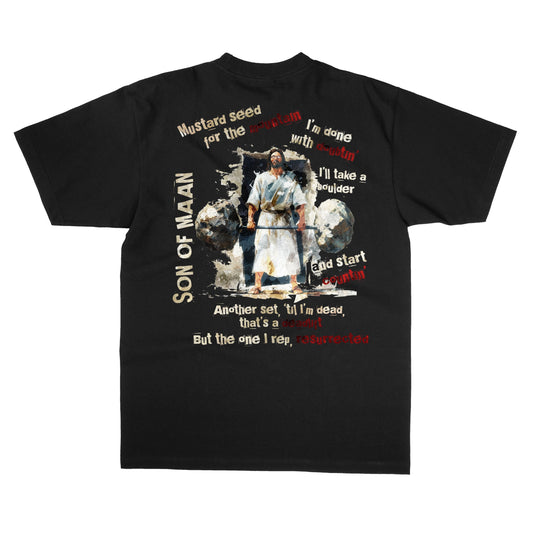 Son of Maan – Deadlift Tee (Black)