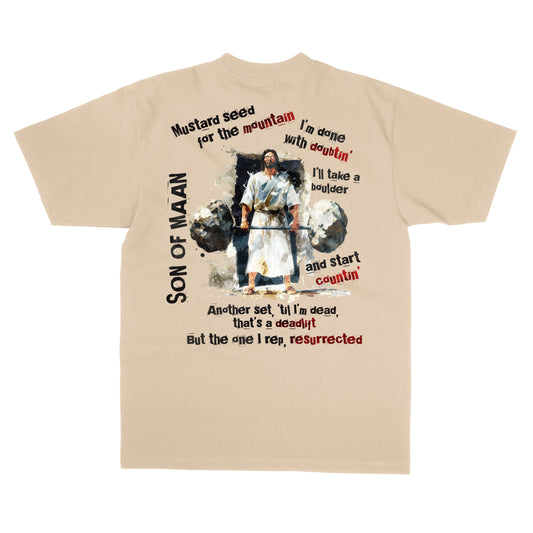 Son of Maan – Deadlift Tee (Cream)