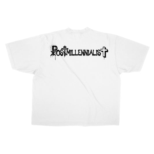 Postmillennialist Tee - White